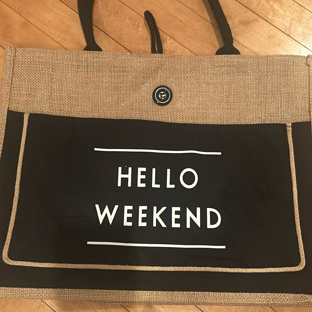 Straw tote